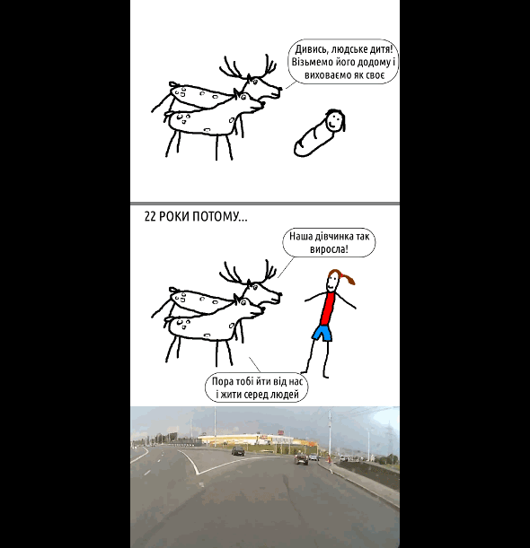 Як з'являються олені на дорогах