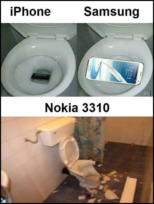 Гумор про Nokia 3310